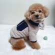 画像9: 犬服  背中開き ファスナー 長袖 もこもこ フリース S M L XL 小型犬 中型犬 秋 冬  即日出荷出来ます (9)