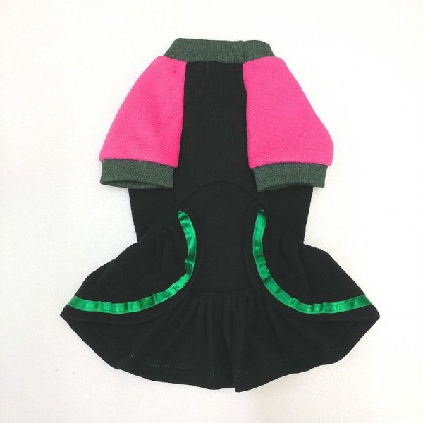画像3: 犬服 くま 可愛い ワンピース S M L XL 小型犬 中型犬 秋冬 doggystar ドッギースター 即日出荷出来ます (3)