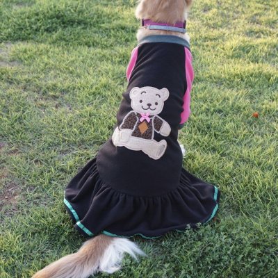 画像3: 犬服 くま 可愛い ワンピース S M L XL 小型犬 中型犬 秋冬  即日出荷出来ます