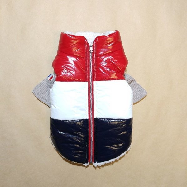 画像6: 犬服 セール ダウン ベスト S M L XL 小型犬 中型犬 秋 冬 ジャンパー コート 軽量 保温 doggystar ドッギースター  即日発送致します (6)