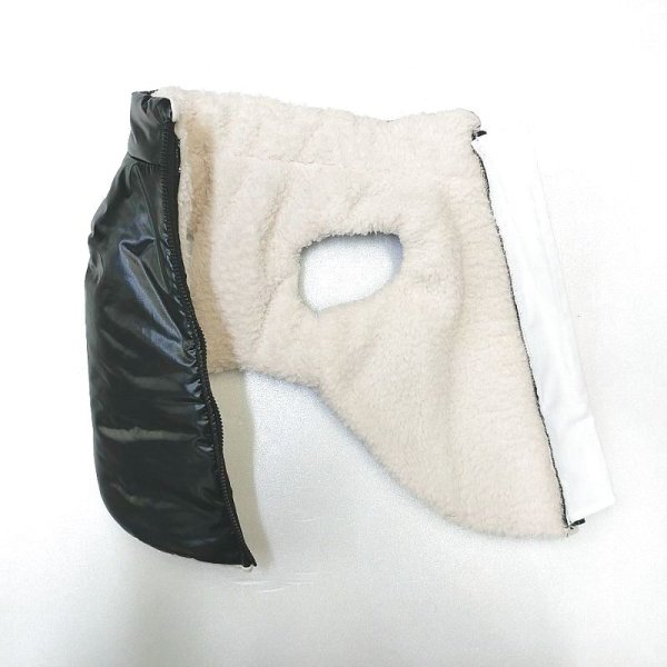 画像5: 犬服 セール ダウン ベスト S M L XL 小型犬 中型犬 秋 冬 ジャンパー コート 軽量 保温 doggystar ドッギースター  即日発送致します (5)