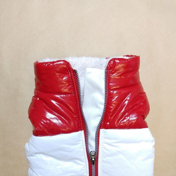 画像8: 犬服 セール ダウン ベスト S M L XL 小型犬 中型犬 秋 冬 ジャンパー コート 軽量 保温 doggystar ドッギースター  即日発送致します (8)