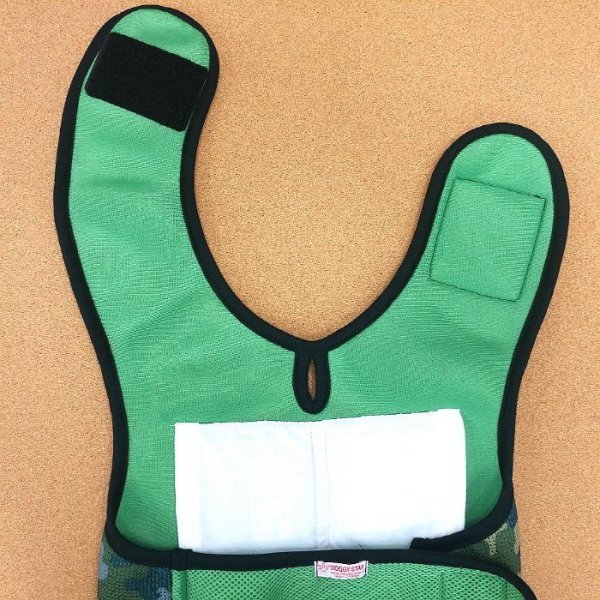 画像6: 大型 犬 服 4XL セール 中型犬 大型犬 夏 クール ベスト ひんやり服 メッシュ 保冷剤 (別購入）熱中症対策 doggystar ドッギースター 即日 出荷出来ます (6)