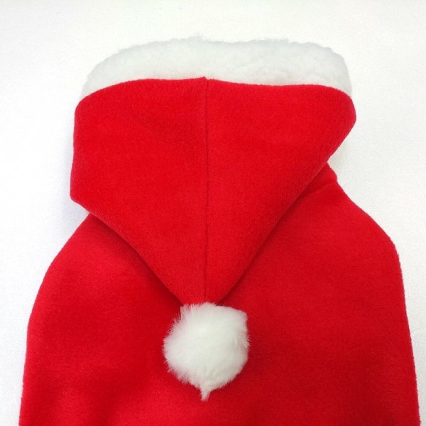 画像4: 大型 犬服 Tシャツ 3XL 中型犬 大型犬 冬 クリスマス サンタ 袖なし 軽量 フリース パーカー doggystar ドッギースター  (4)