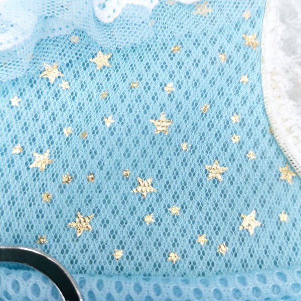 画像11: 犬の ハーネス リード付き セール おしゃれ 胴輪 S M L XL 小型 犬 中型 犬スター フリル doggystar ドッギースター 即日出荷出来ます  (11)