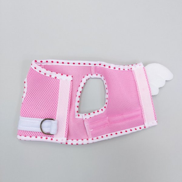 画像4: 犬の ハーネス 胴輪 リード付き セール S M L XL 小型 犬 中型 犬 春 夏 秋 冬 天使の羽ハーネス doggystar ドッギースター 即日出荷出来ます (4)