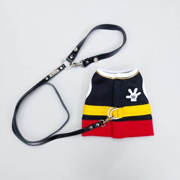 画像6: 犬の ハーネス リード付き 胴輪 セール S M L XL 小型 犬 中型 犬 春 夏 秋 冬マウス doggystar ドッギースター 即日出荷出来ます (6)