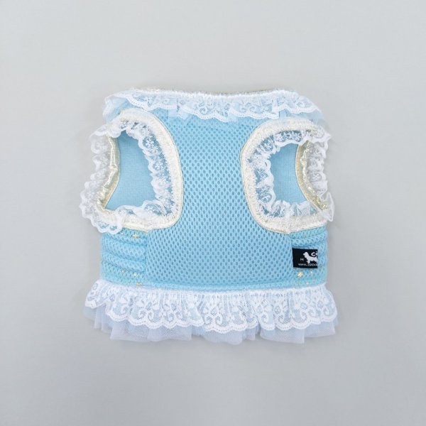 画像9: 犬の ハーネス リード付き セール おしゃれ 胴輪 S M L XL 小型 犬 中型 犬スター フリル doggystar ドッギースター 即日出荷出来ます  (9)