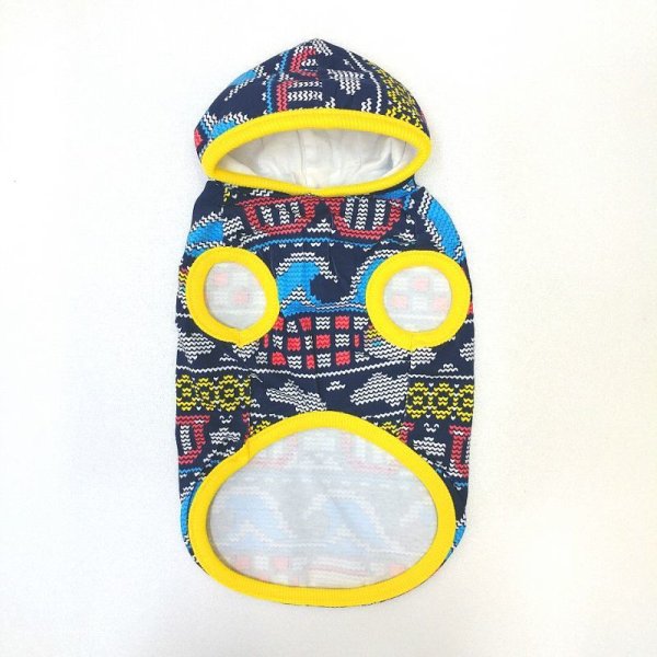 画像3: 犬 服 Tシャツ セール アウトレット S M L XL 小型 犬 中型 犬 袖なし パーカー 綿 春 夏 秋 冬 セール品 デジタル doggystar ドッギースター 即日 出荷出来ます (3)