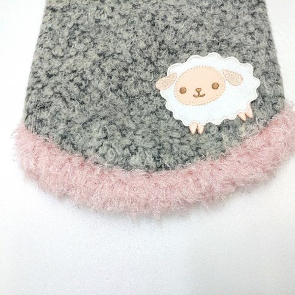 画像5: 犬 服 Tシャツ セール もこもこ Aライン ひつじさん S M L XL 小型 犬 中型 犬 秋 冬 可愛い 犬服 おしゃれ 保温 doggystar ドッギースター 即日 発送出来ます (5)