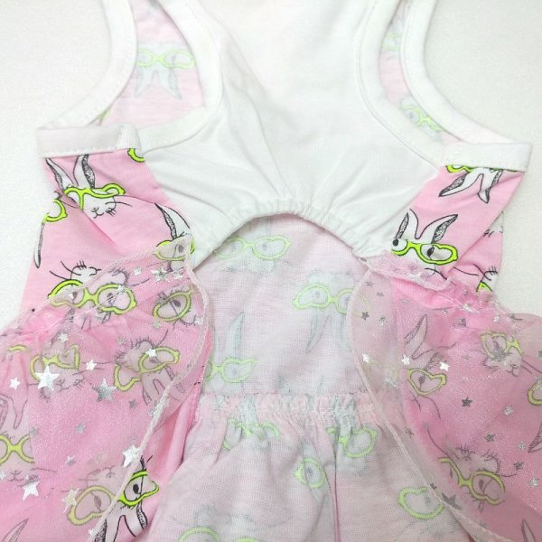 画像4: 犬 服 ワンピース セール アウトレット S M L XL 小型 犬 中型 犬 セール品 メガネ うさぎ doggystar ドッギースター 即日 出荷出来ます (4)