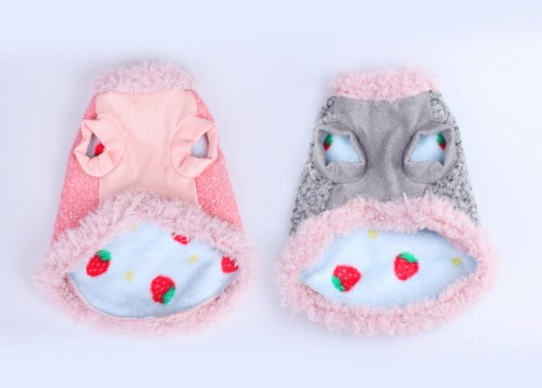 画像3: 犬 服 Tシャツ セール もこもこ Aライン ひつじさん S M L XL 小型 犬 中型 犬 秋 冬 可愛い 犬服 おしゃれ 保温 doggystar ドッギースター 即日 発送出来ます (3)