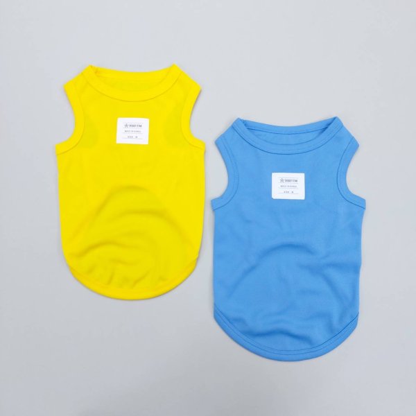 画像4: 犬服 大型犬服 接触 冷感 Tシャツ 無地 S M L XL 2XL 3XL 4XL 5XL 6X 小型犬 中型犬 大型犬 ひんやり クール タンクトップ 熱中症対策 doggystar ドッギースター  即日発送出来ます (4)