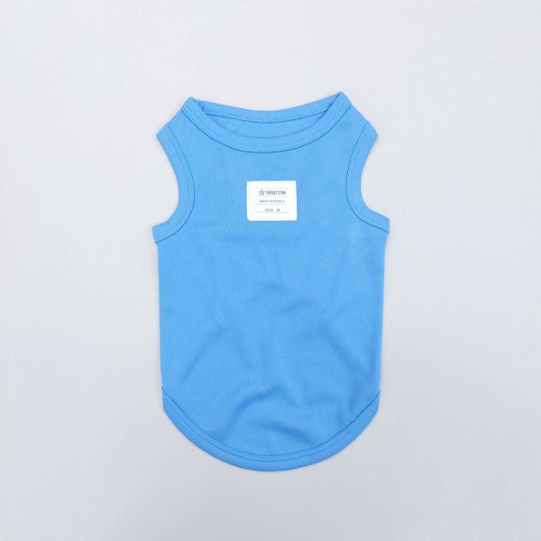 画像6: 犬服 大型犬服 接触 冷感 Tシャツ 無地 S M L XL 2XL 3XL 4XL 5XL 6X 小型犬 中型犬 大型犬 ひんやり クール タンクトップ 熱中症対策 doggystar ドッギースター  即日発送出来ます (6)