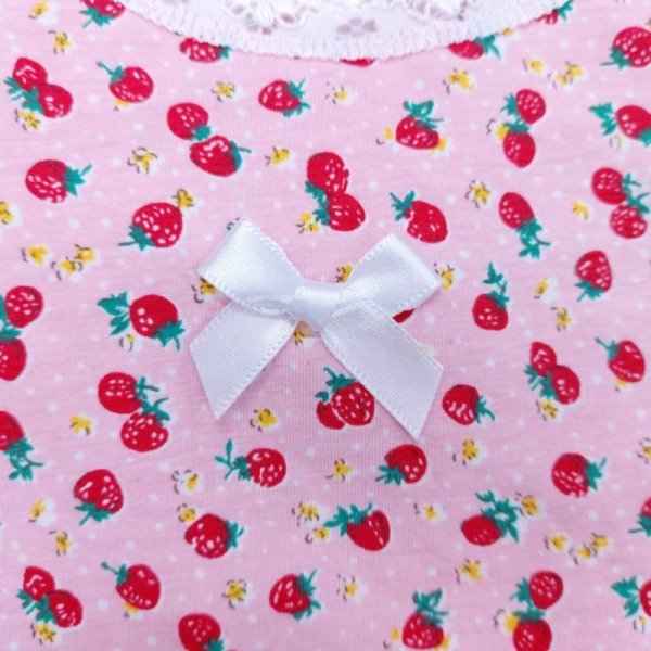 画像10: 犬服 フリフリ 可愛い レース いちご タンクトップ S M L XL 小型犬 中型犬 春夏秋冬 doggystar ドッギースター  即日出荷できます (10)