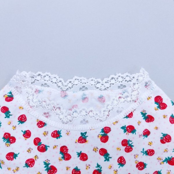 画像5: 犬服 フリフリ 可愛い レース いちご タンクトップ S M L XL 小型犬 中型犬 春夏秋冬 doggystar ドッギースター  即日出荷できます (5)