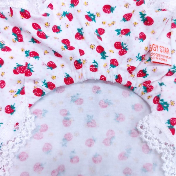 画像8: 犬服 フリフリ 可愛い レース いちご タンクトップ S M L XL 小型犬 中型犬 春夏秋冬 doggystar ドッギースター  即日出荷できます (8)