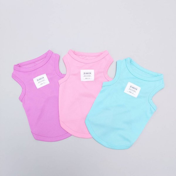 画像3: 犬服 大型犬服 接触 冷感 Tシャツ 無地 S M L XL 2XL 3XL 4XL 5XL 6X 小型犬 中型犬 大型犬 ひんやり クール タンクトップ 熱中症対策 doggystar ドッギースター  即日発送出来ます (3)