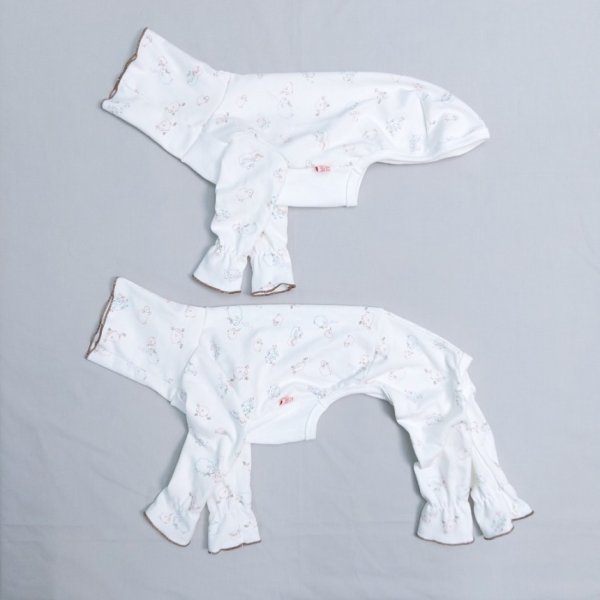 画像2:  イタグレ服 S M L XL 2XL 3XL パジャマ ロンパース つなぎ 小型犬 中型犬 大型犬 春 夏 秋 冬 doggystar ドッギースター 即日出荷出来ます (2)