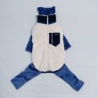 画像14: 犬 服 ロンパース S M L XL 小型犬 中型犬 秋冬服 起毛つなぎ doggystar ドッギースター 即日出荷出来ます (14)