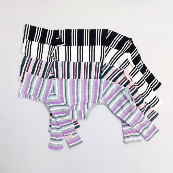 画像2: イタグレ服 セール S M L XL 2XL 3XL ボーダーロンパース つなぎ 小型犬 中型犬 大型犬 春夏服 秋冬服 doggystar ドッギースター 即日出荷出来ます (2)