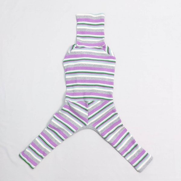 画像3: イタグレ服 セール S M L XL 2XL 3XL ボーダーロンパース つなぎ 小型犬 中型犬 大型犬 春夏服 秋冬服 doggystar ドッギースター 即日出荷出来ます (3)