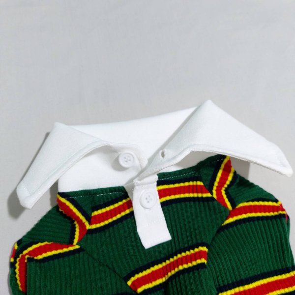 画像8: イタグレ服 S M L XL 2XL 3XL ポロシャツ ラガーシャツ 小型犬 中型犬 大型犬 春 秋 冬 犬服 doggystar ドッギースター 即日出荷出来ます (8)