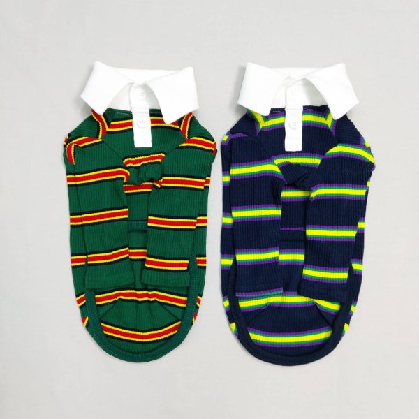 画像3: イタグレ服 S M L XL 2XL 3XL ポロシャツ ラガーシャツ 小型犬 中型犬 大型犬 春 秋 冬 犬服 doggystar ドッギースター 即日出荷出来ます (3)