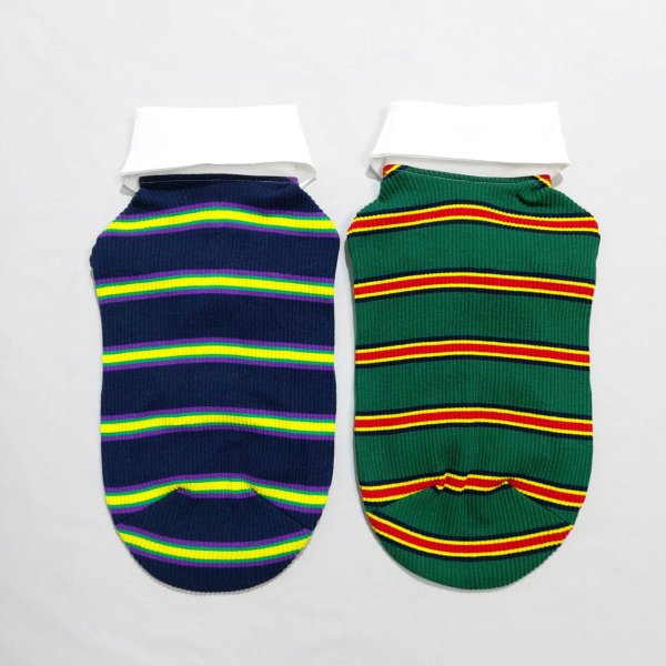 画像2: イタグレ服 S M L XL 2XL 3XL ポロシャツ ラガーシャツ 小型犬 中型犬 大型犬 春 秋 冬 犬服 doggystar ドッギースター 即日出荷出来ます (2)