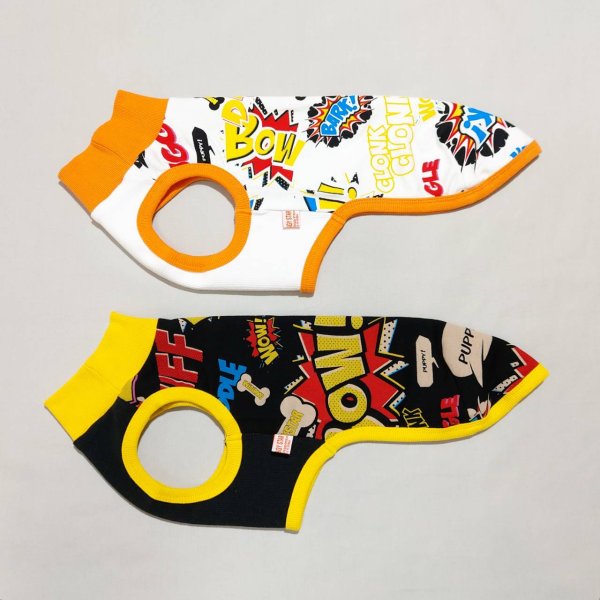 画像8: イタグレ服 セール S M L XL 2XL 3XL コミックTシャツ 小型犬 中型犬 大型犬 春 夏 秋 冬 doggystar ドッギースター 即日出荷出来ます  (8)