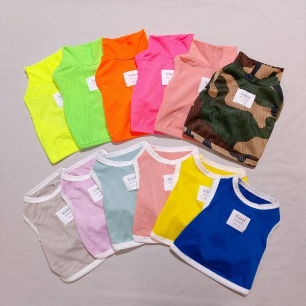 画像20: イタグレ服 S M L XL 2XL 3XL 接触冷感 クール ひんやり クロップド トップス 小型犬 中型犬 大型犬 夏 doggystar ドッギースター 即日発送出来ます (20)