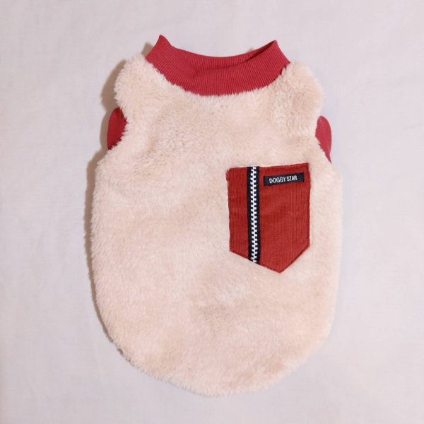 画像5: 犬 服 かわいい シンプル 袖なし もこもこ TシャツXS S M L XL 2XL 3XL 4XL 5XL 6XL 小型 犬 中型 犬ペットウェア 小型犬 中型犬 大型犬 doggystar ドッギースター  即日出荷できます (5)