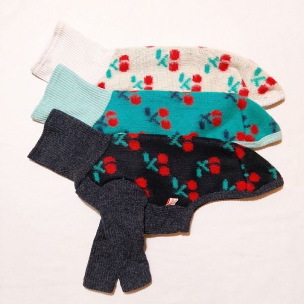 画像2: イタグレ服 セール S M L XL 2XL 3XL チェリー 長袖 ニット Tシャツ 小型犬 中型犬 大型犬 秋 冬服 doggystar ドッギースター 即日発送出来ます (2)