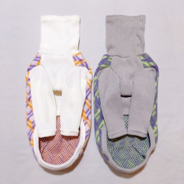 画像3: イタグレ服 セール S M L XL 2XL 3XL ダイヤ柄 裏起毛 長袖 Tシャツ 小型犬 中型犬 大型犬 冬服 doggystar ドッギースター 即日発送出来ます (3)