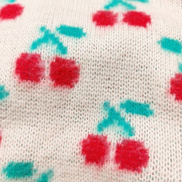 画像6: イタグレ服 セール S M L XL 2XL 3XL チェリー 長袖 ニット Tシャツ 小型犬 中型犬 大型犬 秋 冬服 doggystar ドッギースター 即日発送出来ます (6)