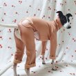 画像13: ベドリントンテリア服 2XL 中型犬 大型犬 秋冬服 doggystar レザーミンク起毛ロンパース イタリアングレーハウンド  即日出荷出来ます (13)