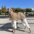 画像16: ベドリントンテリア 服 2XL セール 大型犬 秋 冬服 doggystar 中綿軽量バックルコート ウィペット服 イタリアングレイハウンド 犬服 イタグレ  (16)