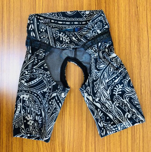 画像2: 犬服 デニム ズボン セール  S M L XL 小型犬 中型犬 春夏秋冬 ペイズリー パンツ doggystar ドッギースター 即日出荷出来ます (2)