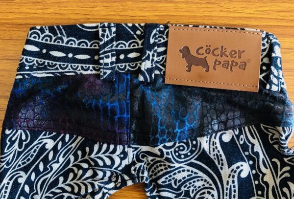 画像7: 犬服 デニム ズボン S M L XL 小型犬 中型犬 春夏秋冬 ペイズリー パンツ doggystar ドッギースター 即日出荷出来ます (7)