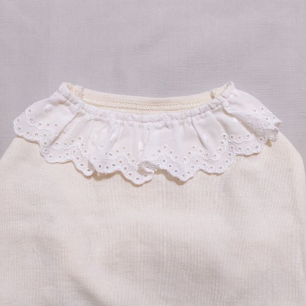 画像7: 犬服 Tシャツ レース 襟 長袖 可愛い シンプル 無地 小型犬 中型犬 春夏秋冬 S M L XL doggystar  ドッギースター 即日出荷できます (7)