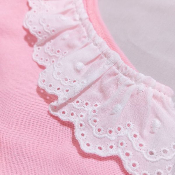 画像13: 犬服 Tシャツ レース 襟 長袖 可愛い シンプル 無地 小型犬 中型犬 春夏秋冬 S M L XL doggystar  ドッギースター 即日出荷できます (13)