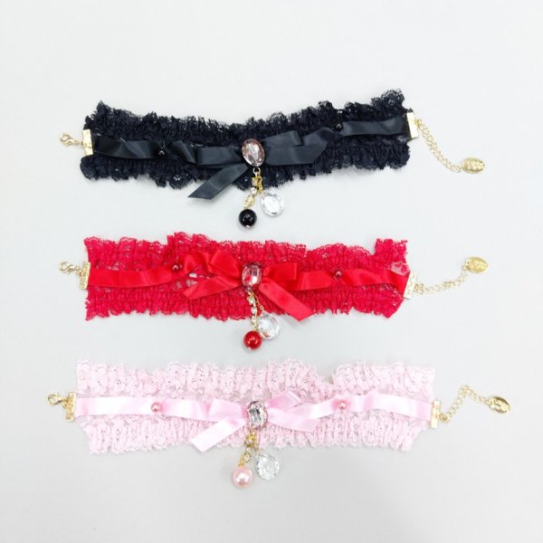 画像3: イタグレネックレス 小型犬 中型犬 春夏秋冬  レースチョーカー doggystar ドッギースター 即日発送できます (3)