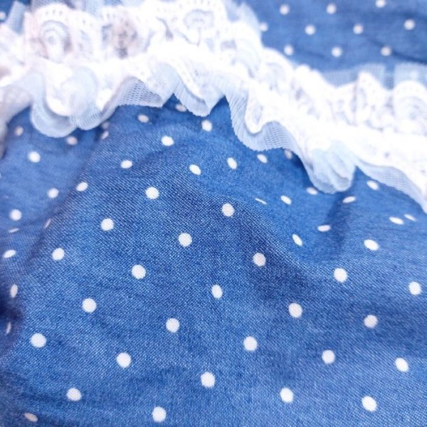 画像13: 犬服 ロンパース ショート丈 レース かぼちゃパンツ 可愛い シンプル  小型犬 中型犬 春夏秋 S M L XL doggystar ドッギースター   (13)