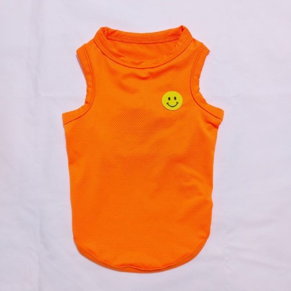 画像3: 犬服 大型犬服 接触 冷感 Tシャツ スマイル 無地 S M L XL 2XL 3XL 4XL 5XL 小型犬 中型犬 大型犬 ひんやり クール ベスト 熱中症対策 doggystar ドッギースター  即日発送出来ます (3)