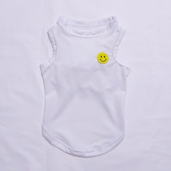画像9: 犬服 大型犬服 接触 冷感 Tシャツ スマイル 無地 S M L XL 2XL 3XL 4XL 5XL 小型犬 中型犬 大型犬 ひんやり クール ベスト 熱中症対策 doggystar ドッギースター  即日発送出来ます (9)