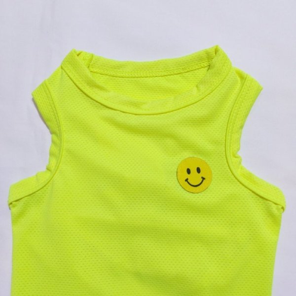 画像15: 犬服 大型犬服 接触 冷感 Tシャツ スマイル 無地 S M L XL 2XL 3XL 4XL 5XL 6XL小型犬 中型犬 大型犬 ひんやり クール ベスト スカーフ付き 熱中症対策 doggystar ドッギースター 即日発送出来ます (15)