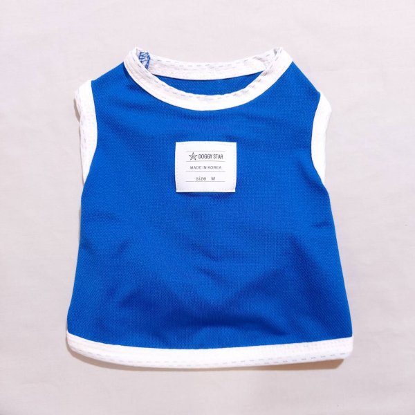 画像12: 犬服 メッシュ クール クロップドトップス Tシャツ S M L XL 接触 冷感 小型犬 中型犬 夏 涼しい 熱中症対策 doggystar ドッギースター即日発送できます (12)