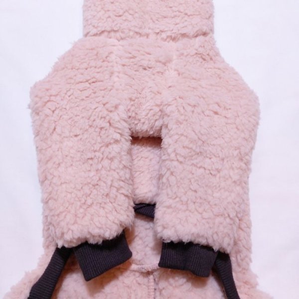 画像6: イタグレ服 XL 2XL 3XL セール ボア ポケット フリース ロンパース つなぎ 小型犬 中型犬 大型犬 冬服 doggystar ドッギースター 即日発送致します (6)