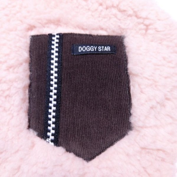 画像1: イタグレ服 XL 2XL 3XL セール ボア ポケット フリース ロンパース つなぎ 小型犬 中型犬 大型犬 冬服 doggystar ドッギースター 即日発送致します (1)