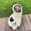 画像16: イタグレ服 S M L XL 小型犬 中型犬 冬服 doggystar ボア ポケット フリース ロンパース つなぎ 即日発送致します (16)